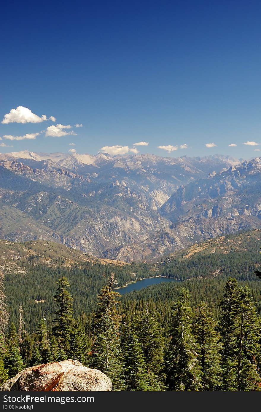 Mountain View of East Sierra. Mountain View of East Sierra