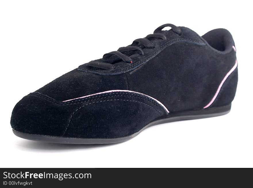 Black gym shoes