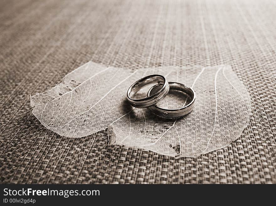 Wedding on the petals