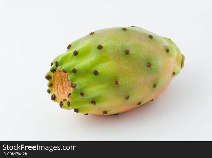 Ficus indica isolated with clipping path