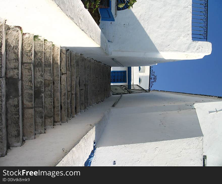 Stairs in Sidi Bou Siad, Tunisia