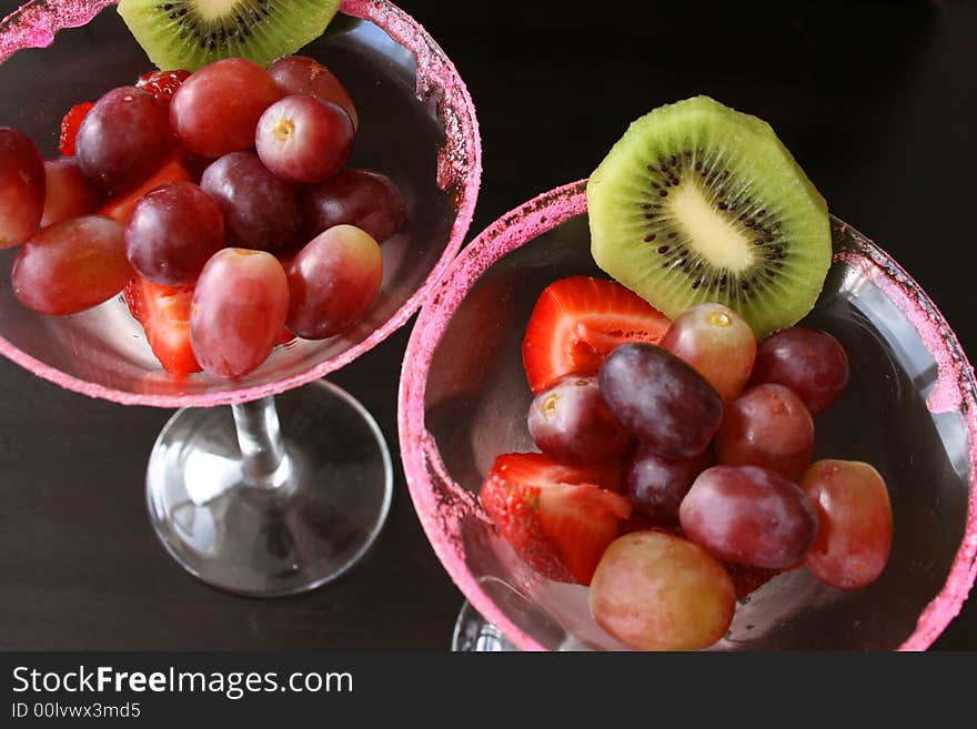 Fruit In Glasses