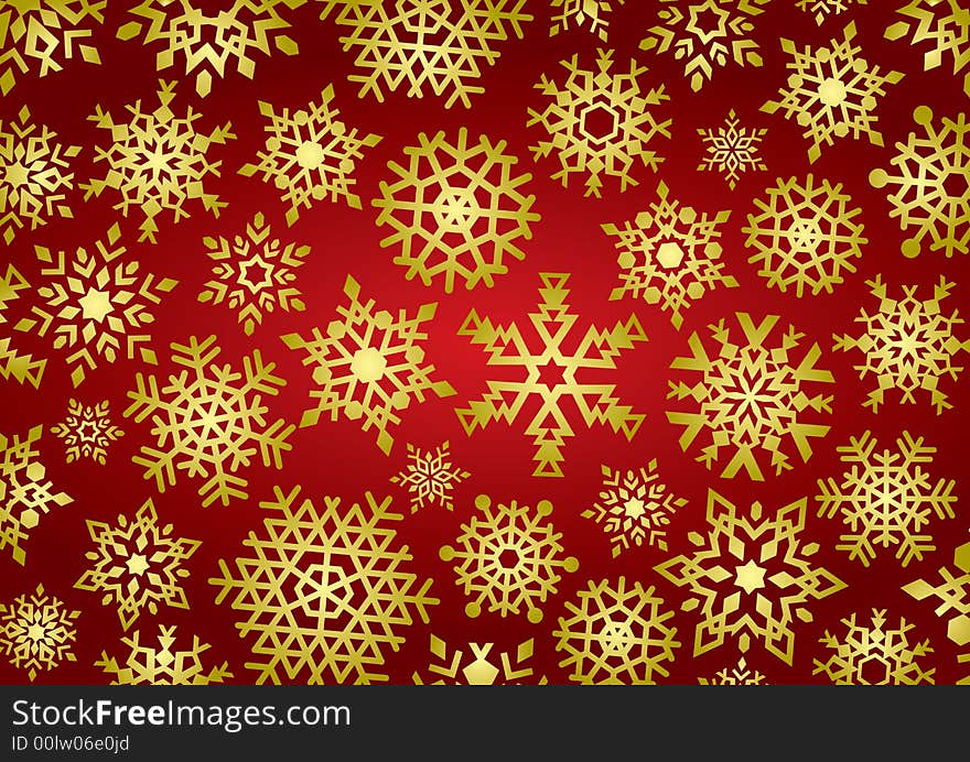 Snowflakes Background