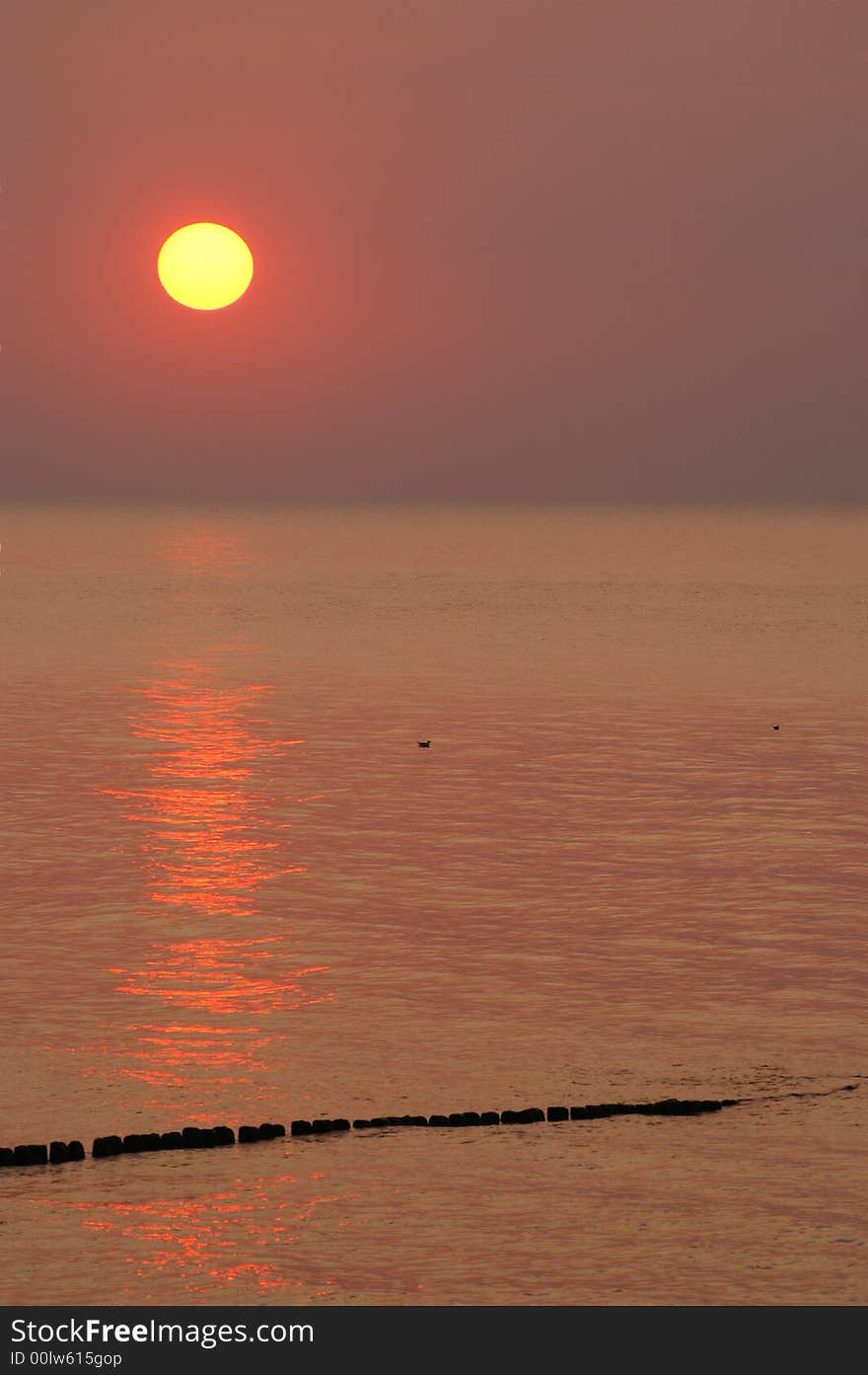 Sunset in Poland