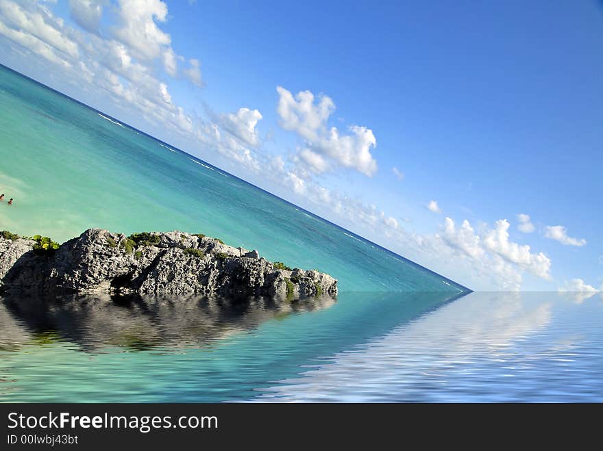 Tropical Water Slide