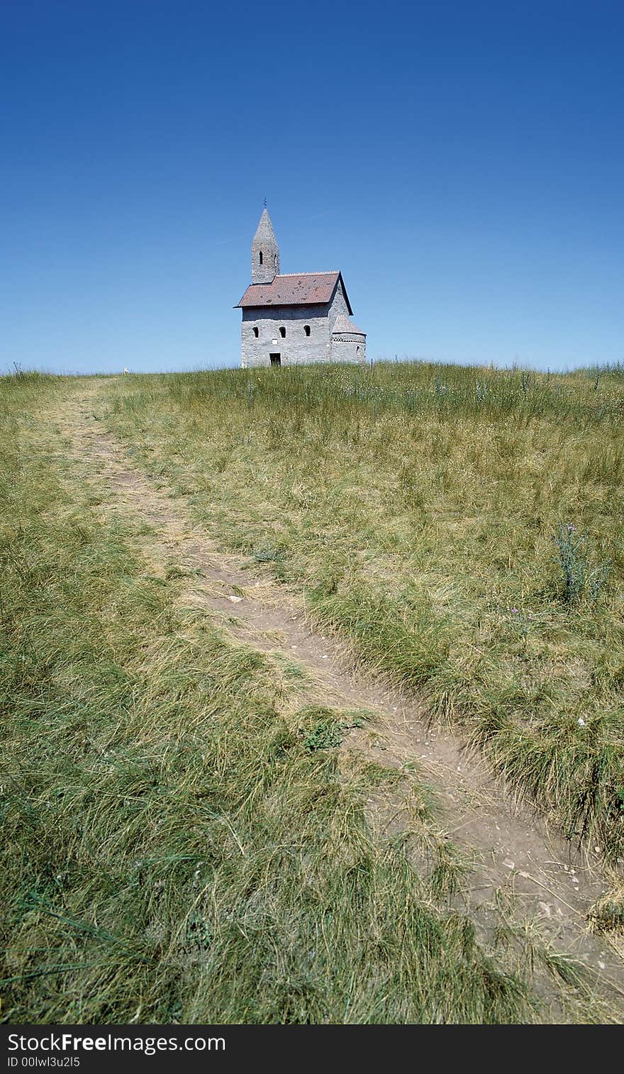 Romanesque church, Drazovce near Nitra, Slovakia