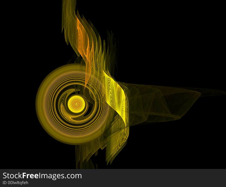 Abstract fractal creation for background. Abstract fractal creation for background