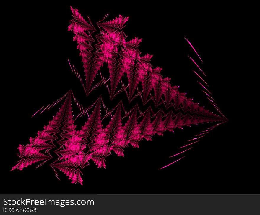 Abstract fractal creation for background. Abstract fractal creation for background