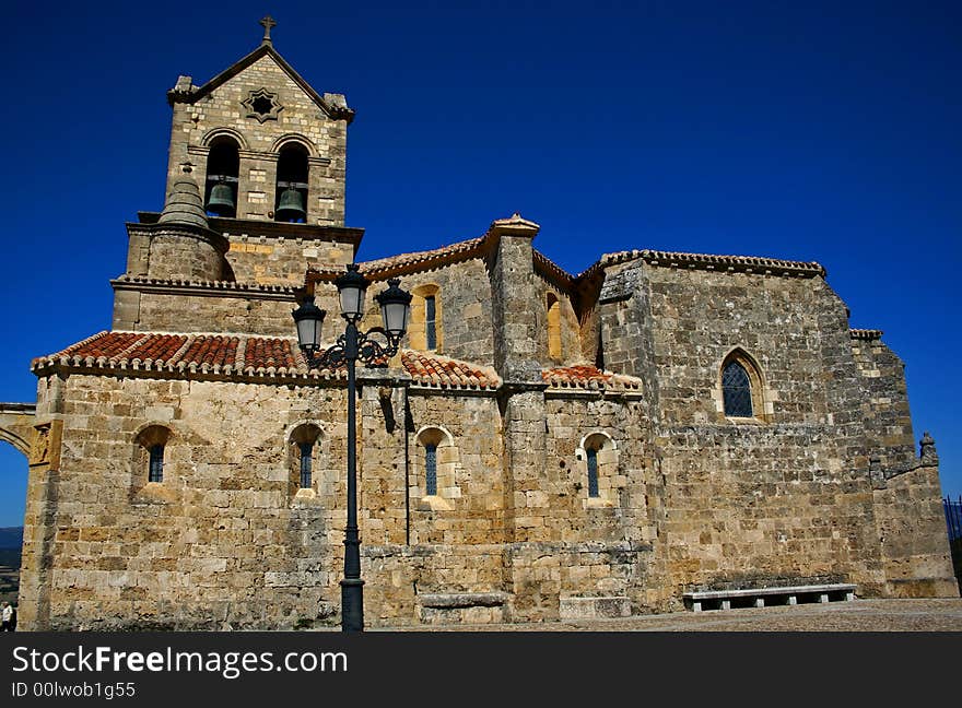 Spanish romanic church