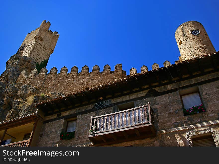 Spanish medieval castle