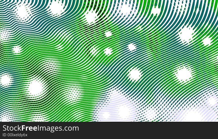 Wavy abstract spots background illustration. Wavy abstract spots background illustration