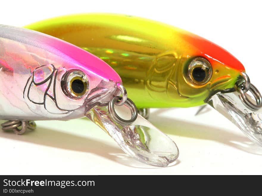 Fishing lures for sport fishing.