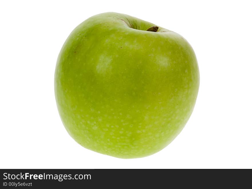 Fresh apple isolated on a white background