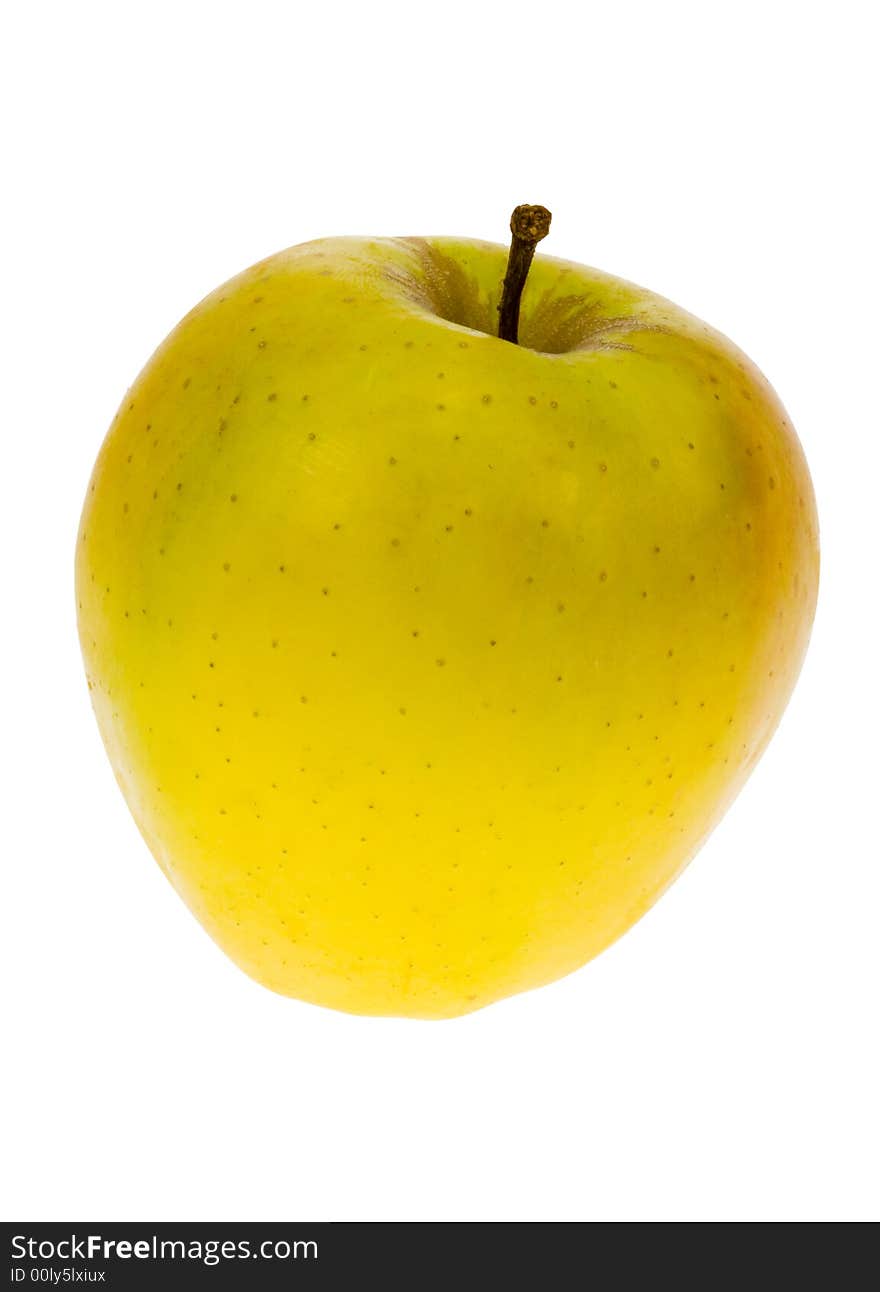 Fresh apple isolated on a white background