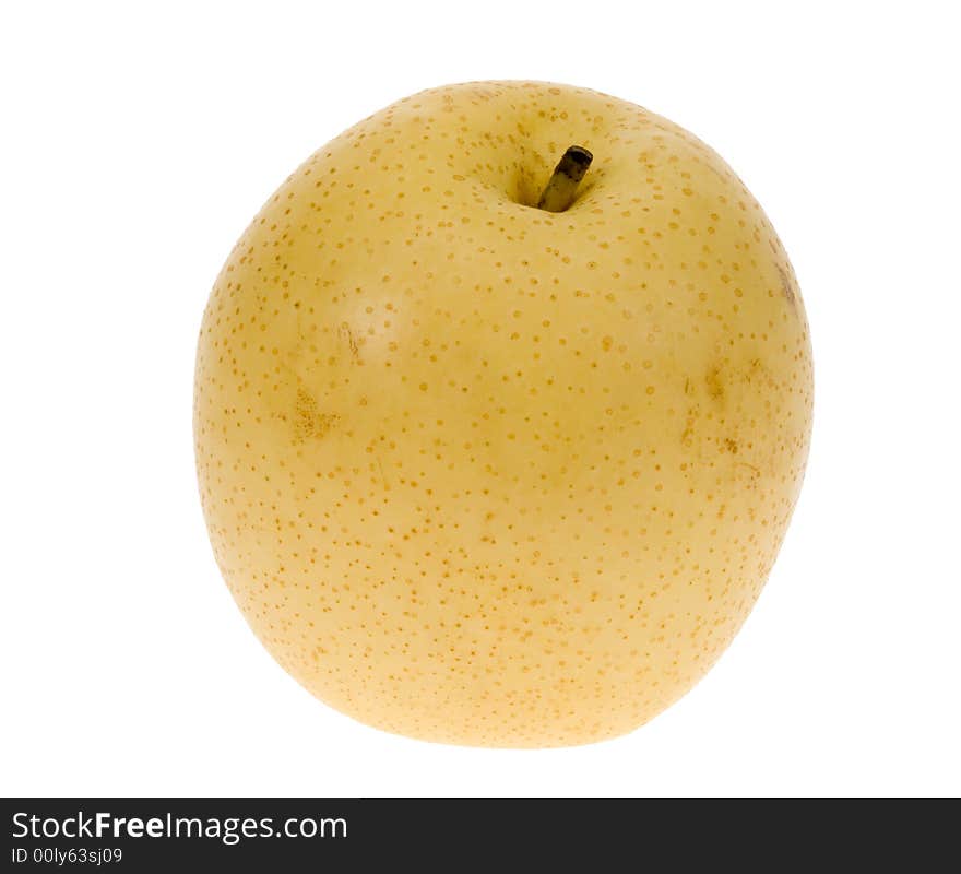 Fresh apple isolated on a white background