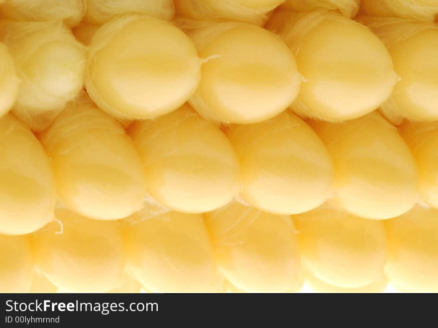 Close up image of corn