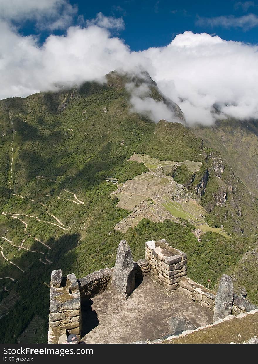 Machu Picchu ancient city (Peru)