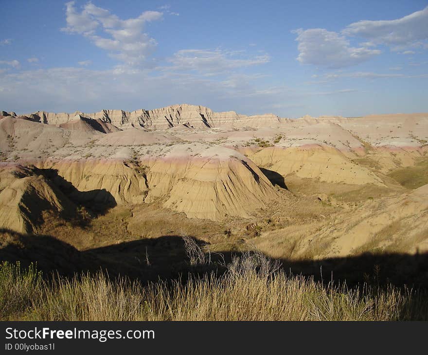 Badlands - Yellow Mounds