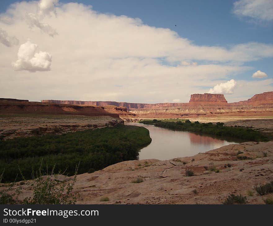 Green River In Canyonlands