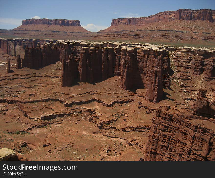 Monument Basin in Canyonlands