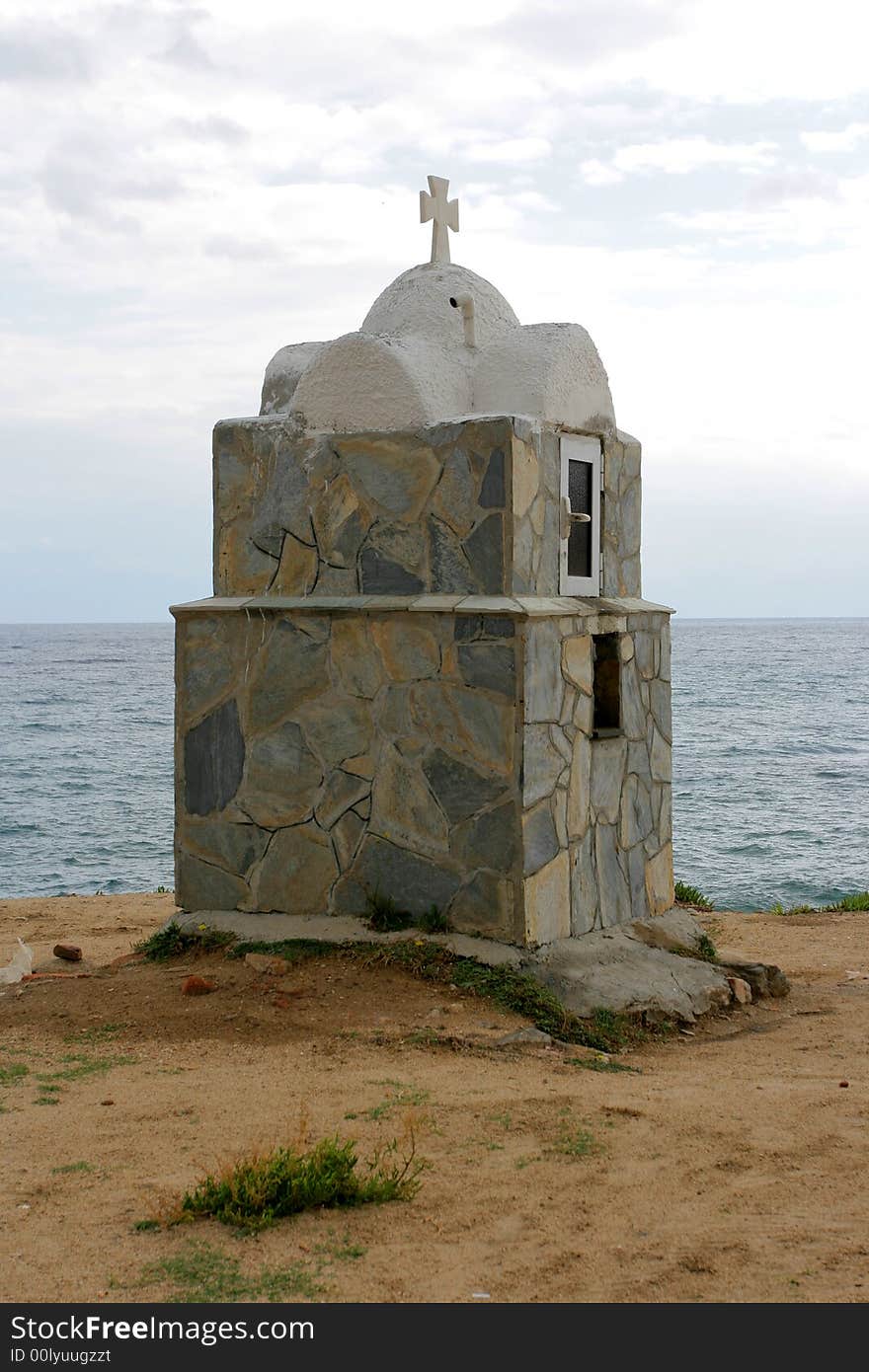 Little church in greece