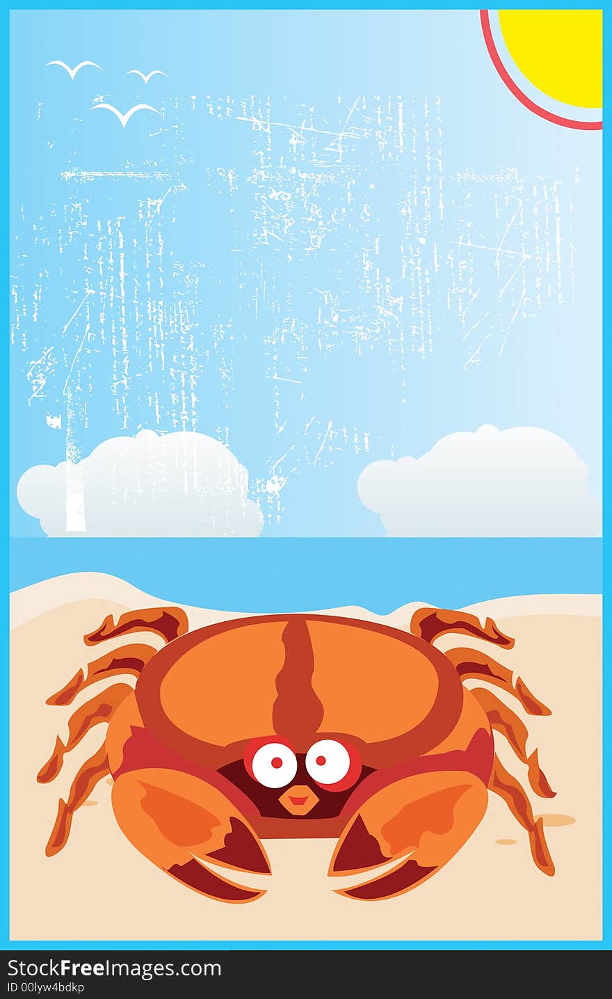 Cute Crab Beach