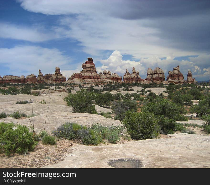 Canyonlands - Doll House Rocks