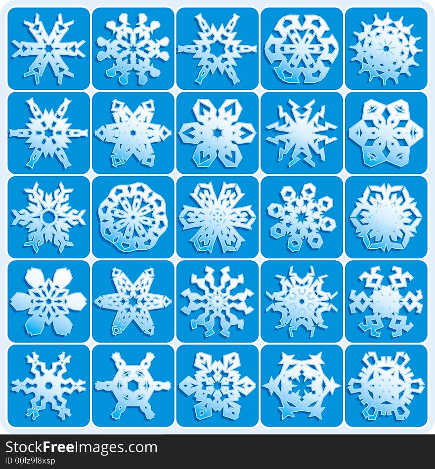 Super natural snowflakes