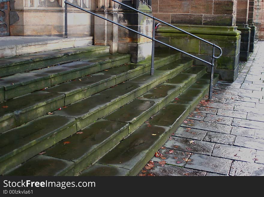 Photo of an old stairs