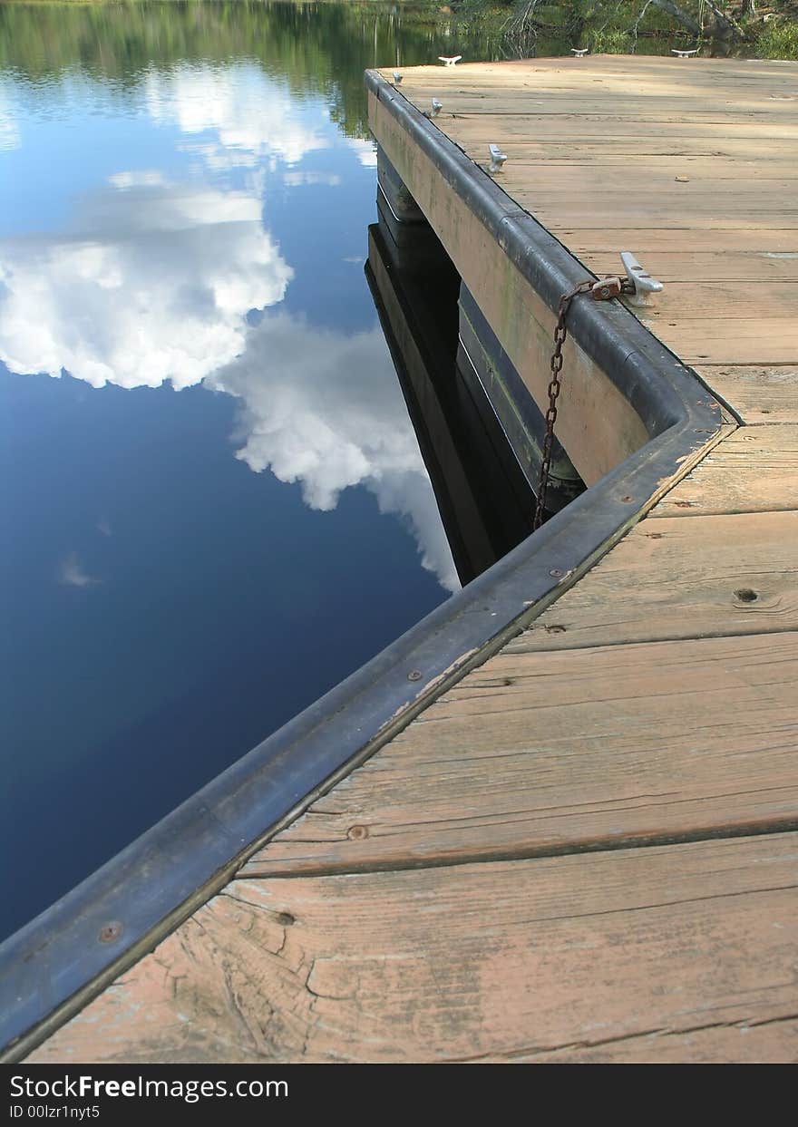 Reflective Clouds and Dock 2