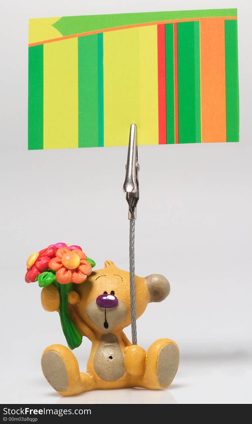 Bear upright on visiting-cards