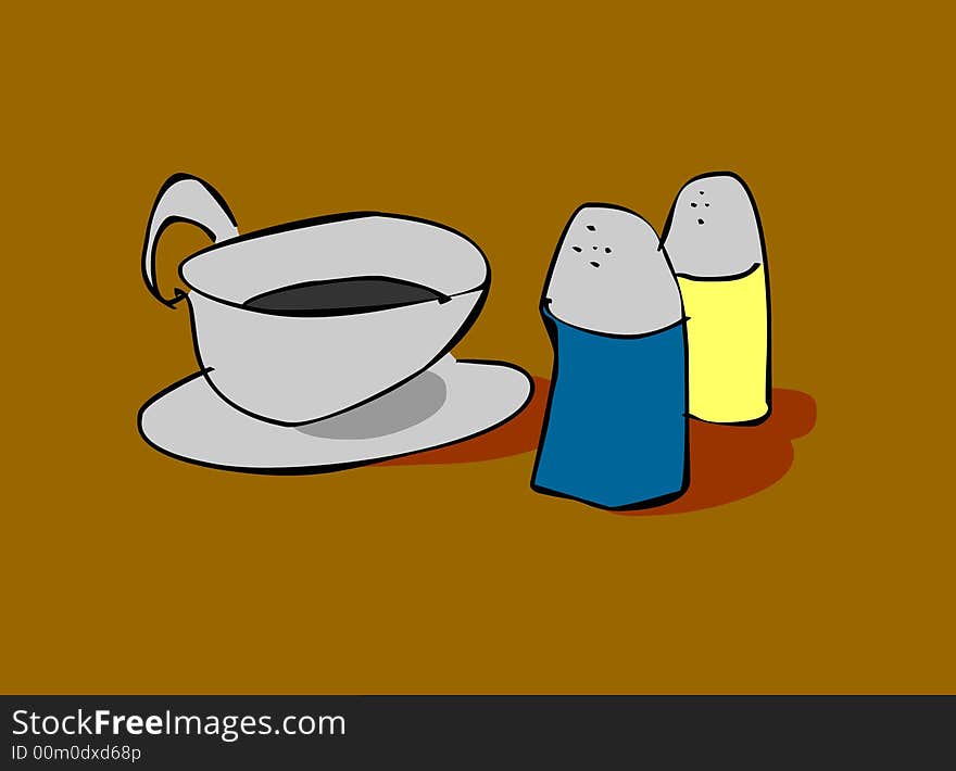 Coffee, Salt & Pepper