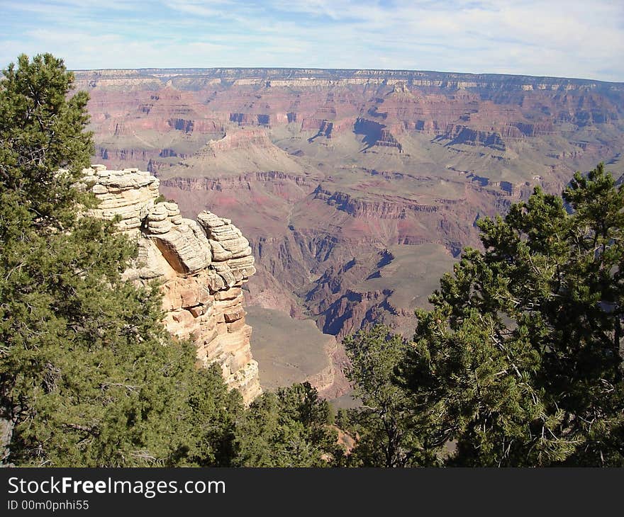 Mather Point is one of the viewpoint on Grand Canyon