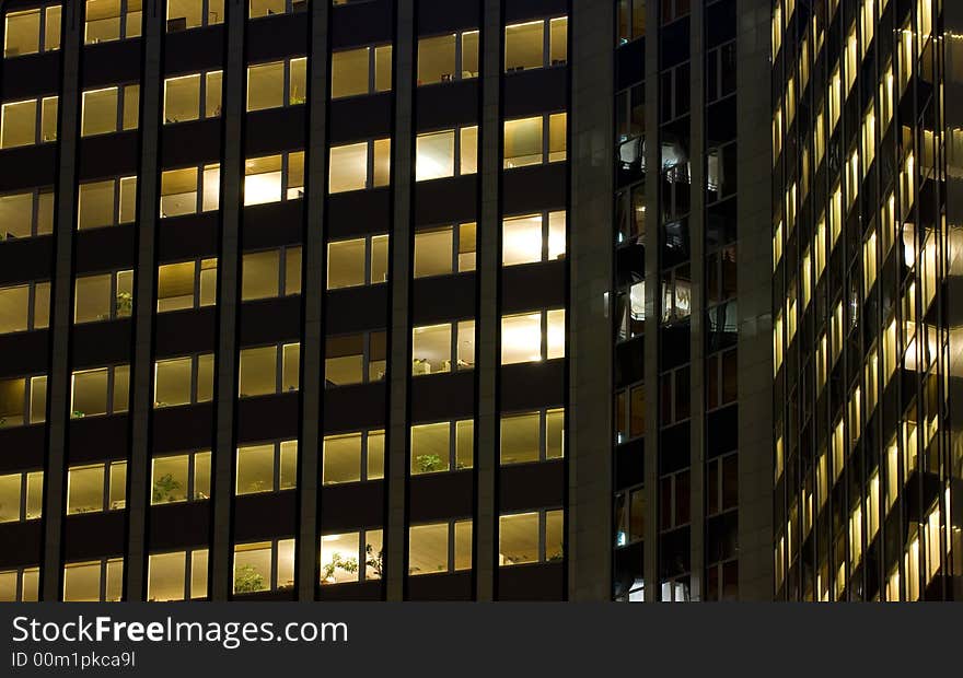 Modern Architecture in La Defense Paris France