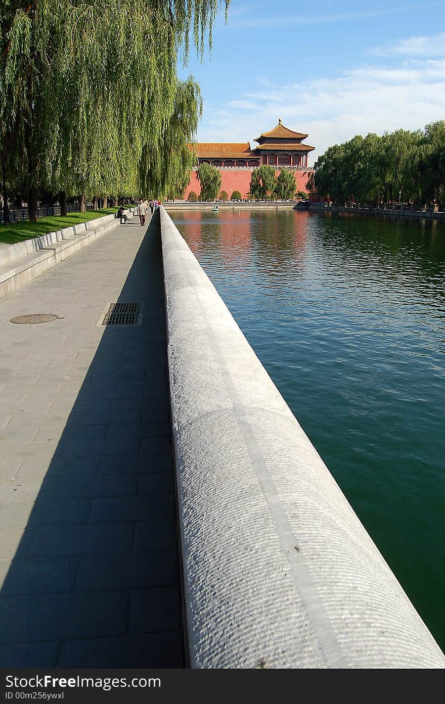 Forbidden city, distant view