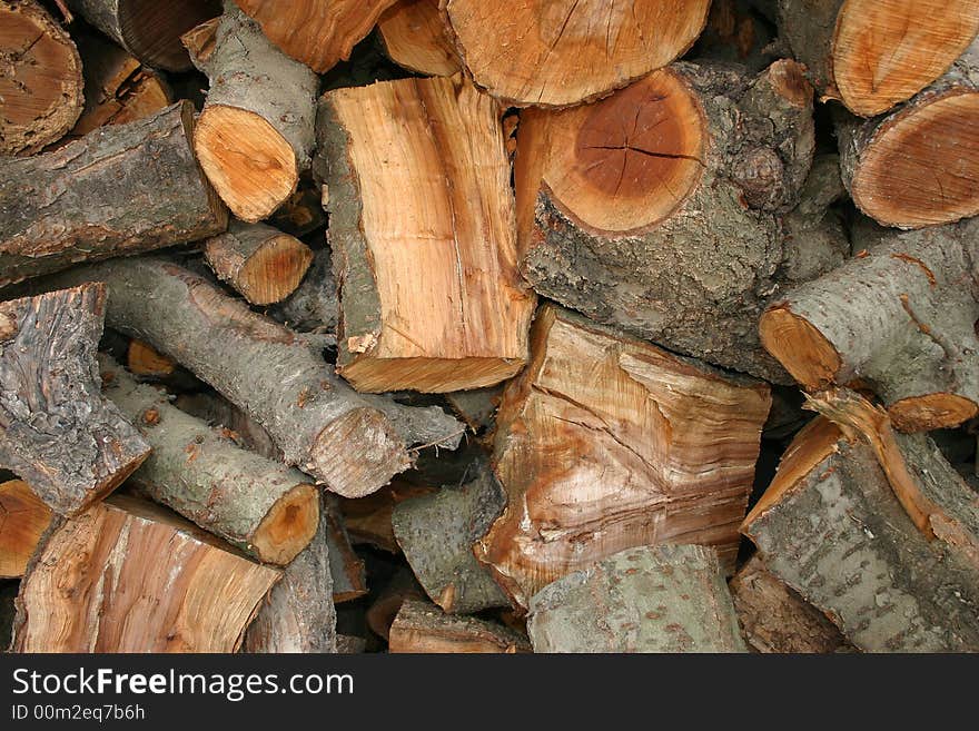 Abstract photo of a pile of logs. Abstract photo of a pile of logs