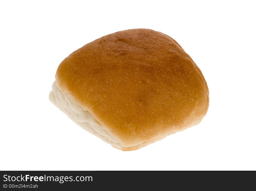 Bread bun isolated on a white background