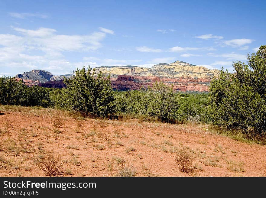 A picture of the beauty that is Sedona Arizona with the unique rock formations vegitation and  beautifull colors. A picture of the beauty that is Sedona Arizona with the unique rock formations vegitation and  beautifull colors