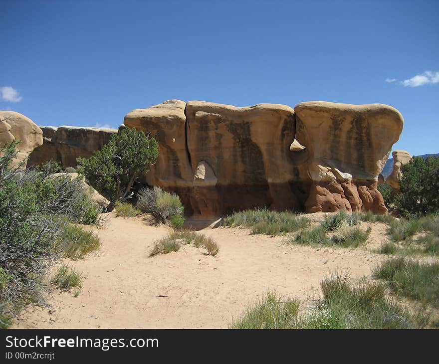 Devils Garden in Grand Staircase-Escalante National Monument.