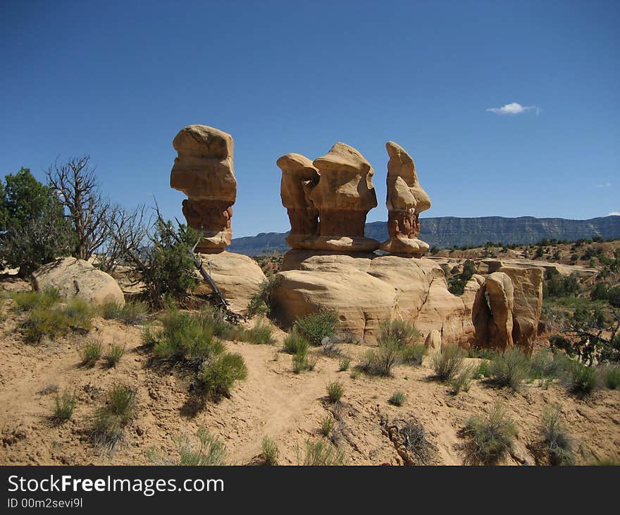 Devils Garden in Grand Staircase-Escalante National Monument.