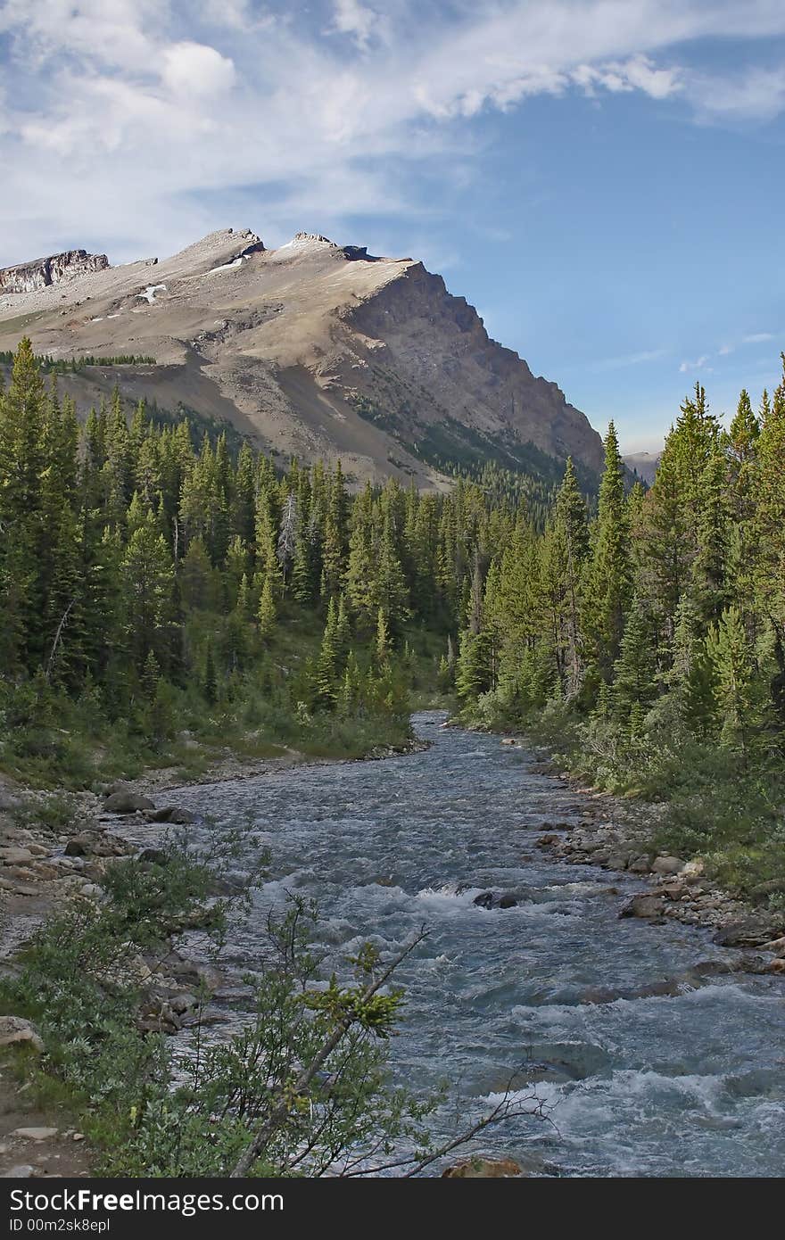 Mosquito Creek in Banff National Park, AB