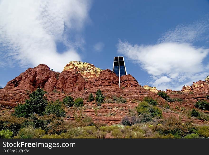 A picture of the beauty that is Sedona Arizona with the unique rock formations vegitation and beautifull colors. A picture of the beauty that is Sedona Arizona with the unique rock formations vegitation and beautifull colors