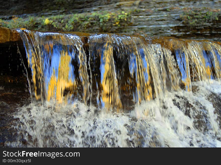 Reflections of Fall in the Fal