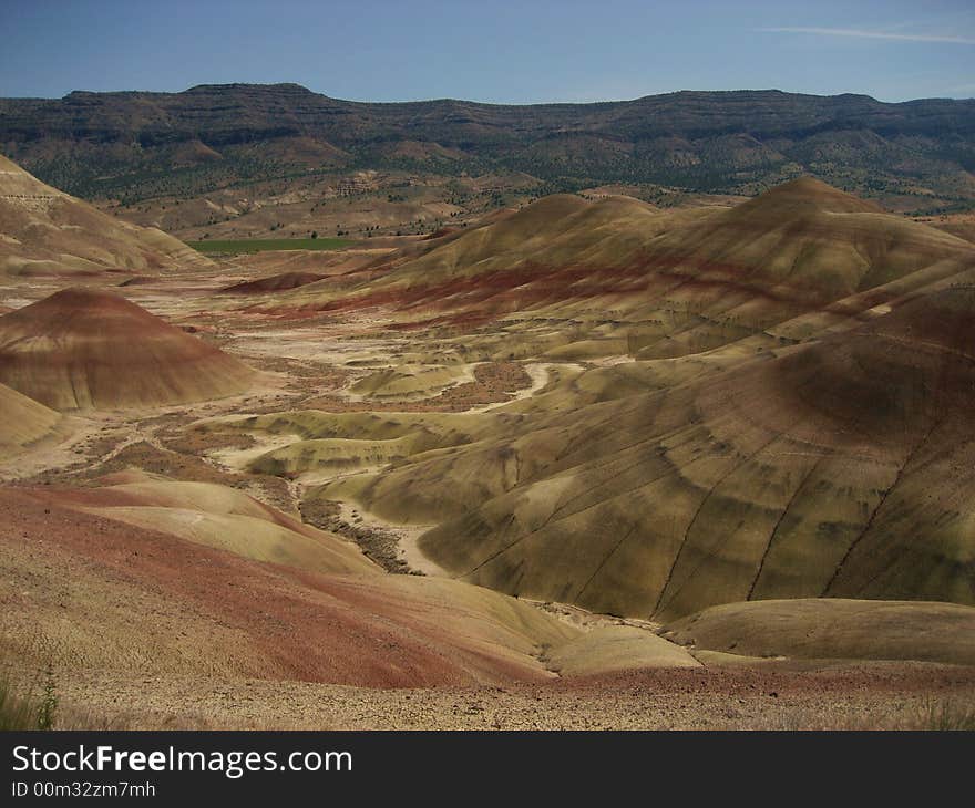 Painted Hills are one unit of John Day Fossils National Monument.