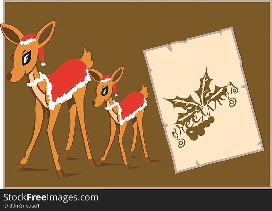 Deers and Christmas