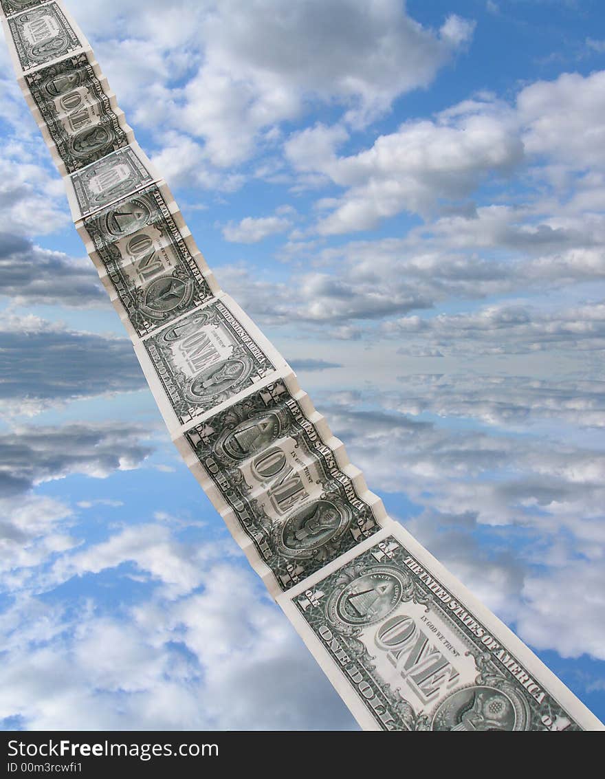 Money Staircase In The Sky