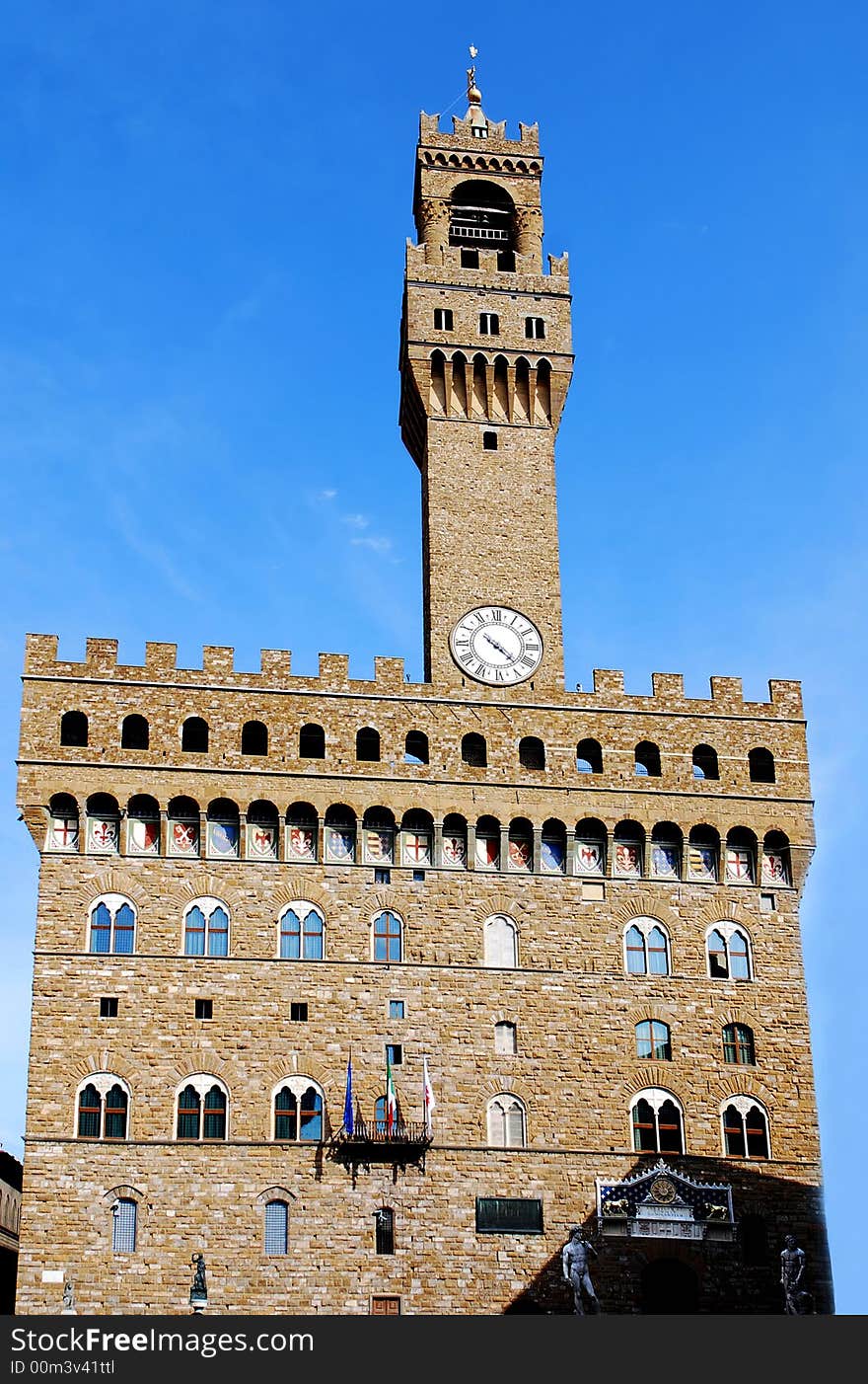 Palazzo vhecchio museum in Florence Itally