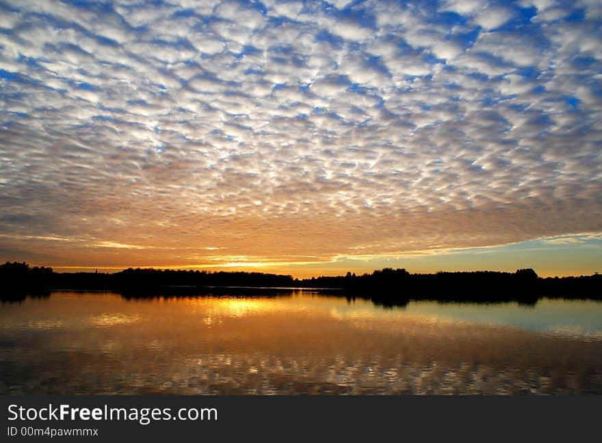 Sunset At Dobbeplas