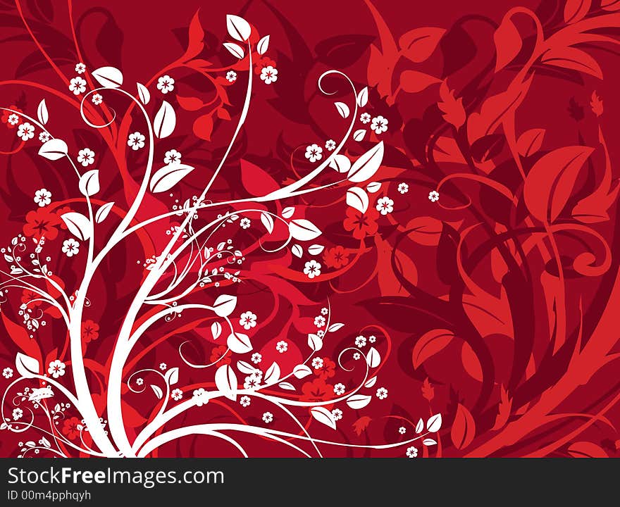 Pretty Floral Background