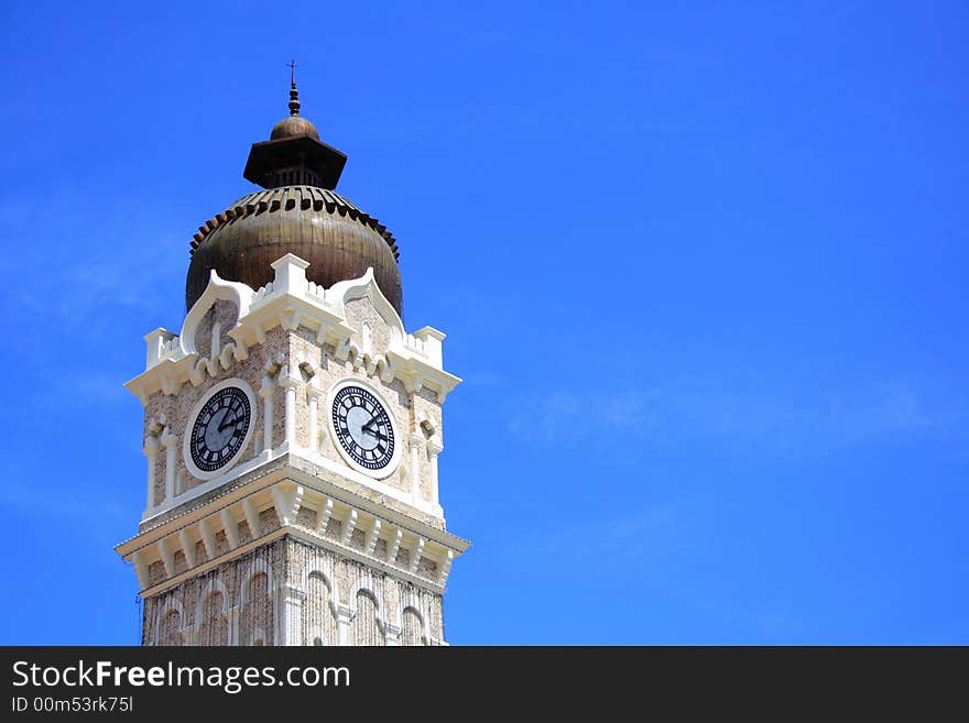 History Clock Tower In Malaysia